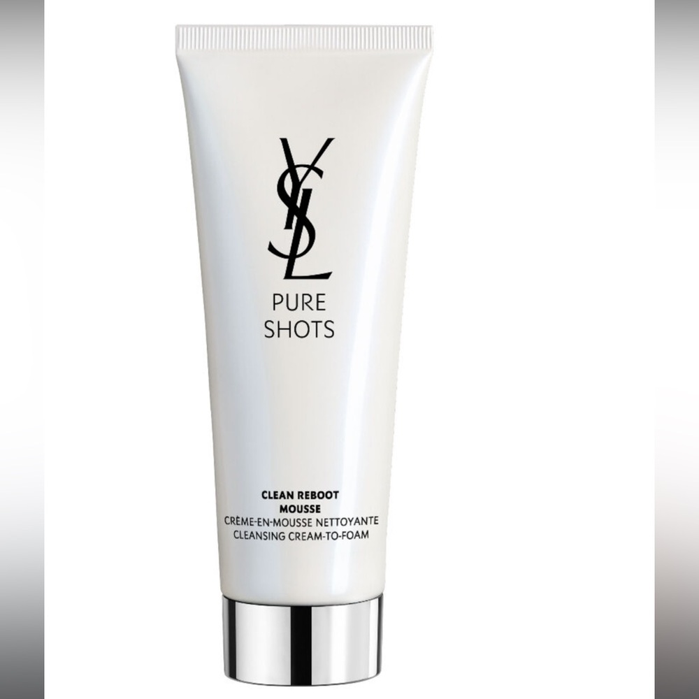Yves Saint Laurent Pure Shots Clean Reboot Mousse - White